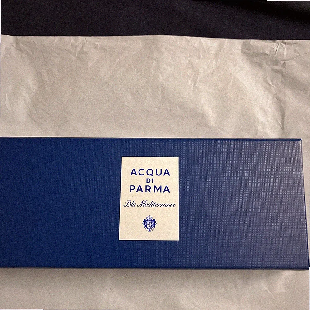 Acqua Di Parma Perfume Gift Set Blue Mediterraneo Variety Mini Splashes 0.16 oz