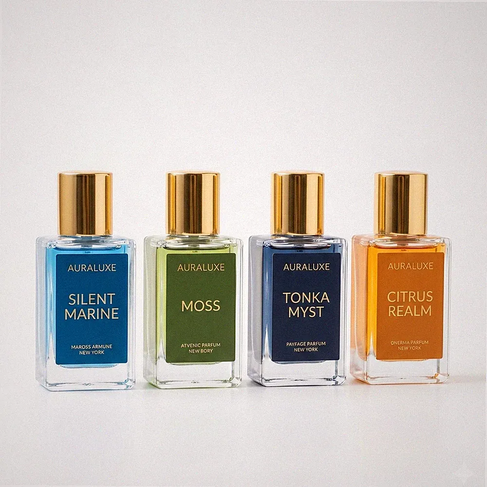 Auraluxe Women's Perfume Collection Mini Gift Set - 4-piece | made in india