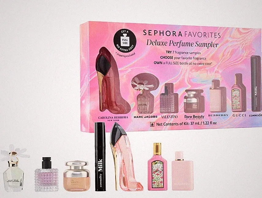Sephora Favorites Deluxe Perfume Sampler Gift Set (7 pcs) NO CERTIFICATE#L3-2