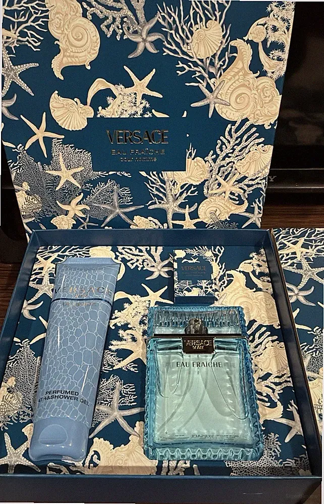Versace Eau Fraiche Men Fragrance Gift Sets 3.4 fl oz EDT Spray